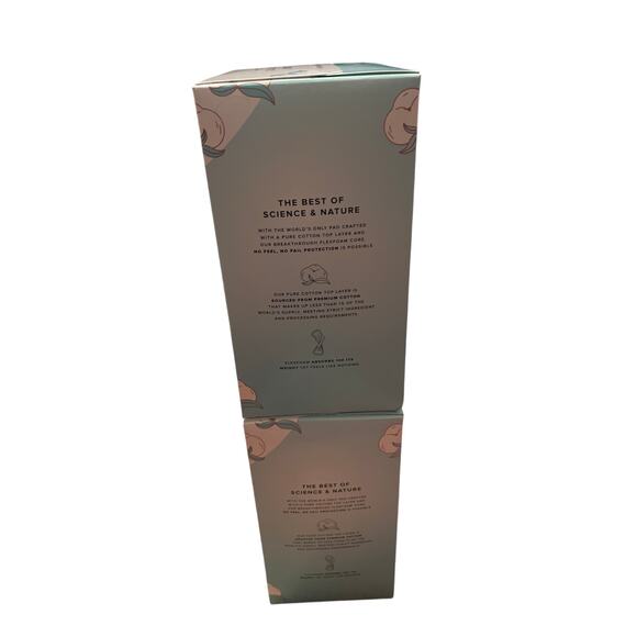 Always Heavy Flow Pads (80) NEW Pure Cotton Flexfoam Size 2 - Picture 3 of 5